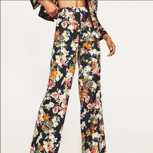 ⭐️⭐️Sale!!! Zara Wide Poplin Trousers